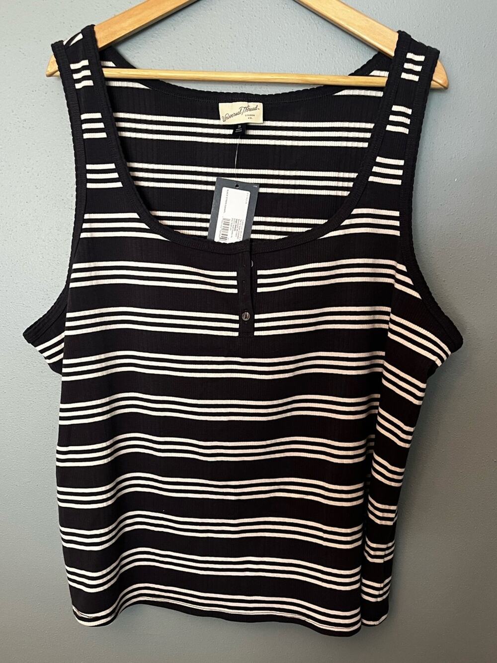 NWT Universal Thread Striped Tank Top